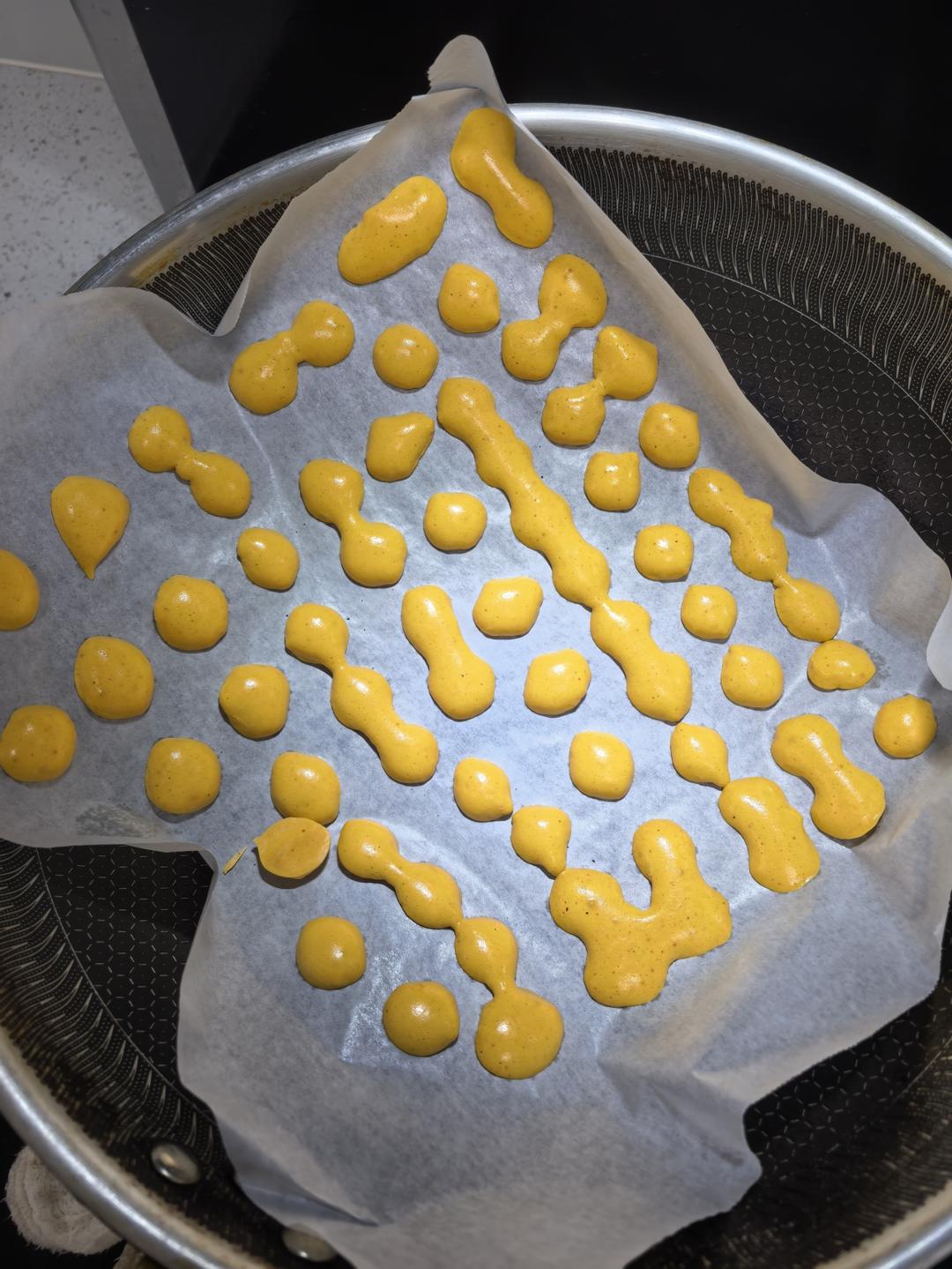 宝宝辅食系列～蛋黄溶豆