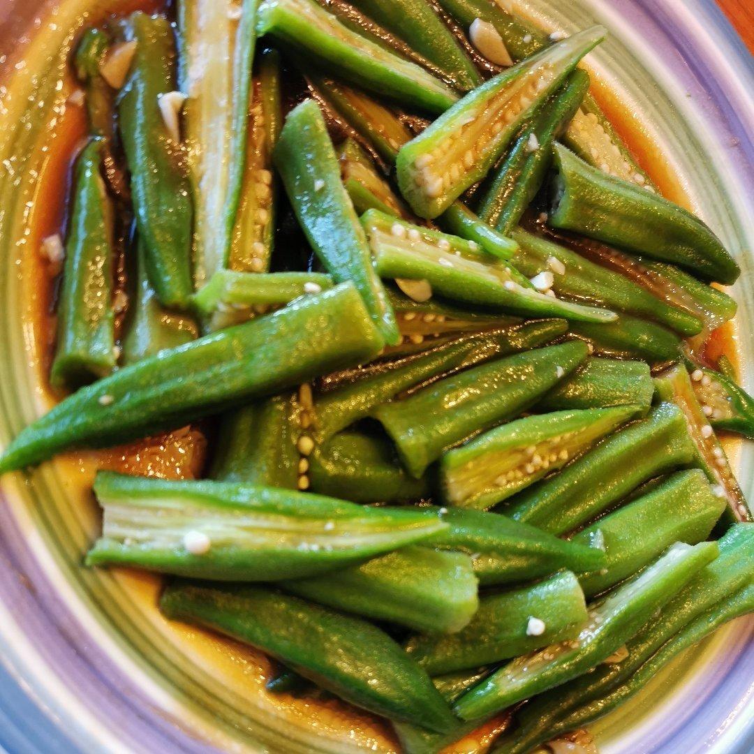 ‼️从此爱上秋葵‼️
白灼秋葵