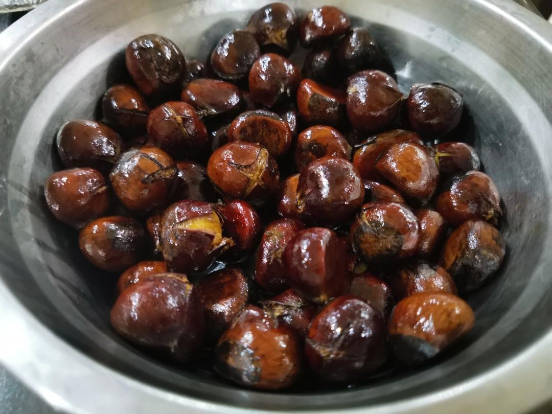 超简单电饭煲糖炒栗子