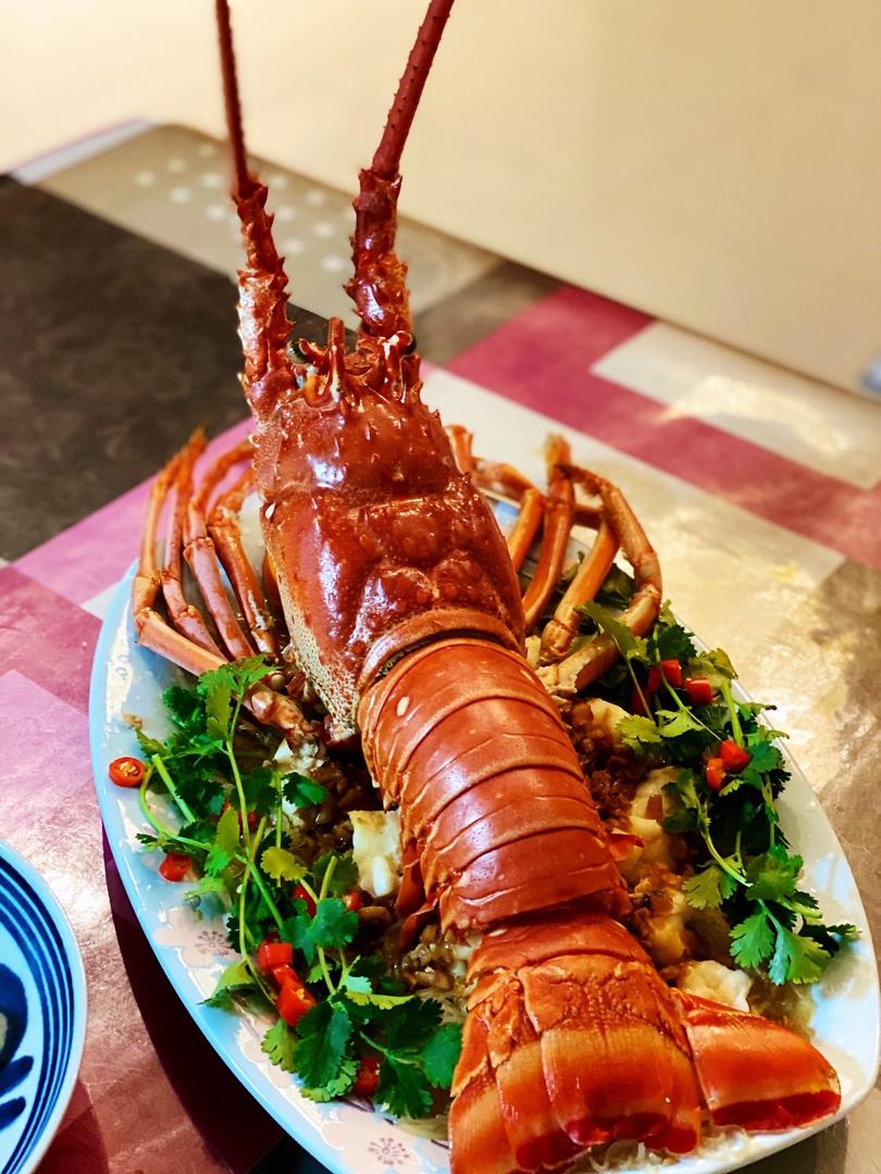 蒜蓉龙虾蒸粉丝