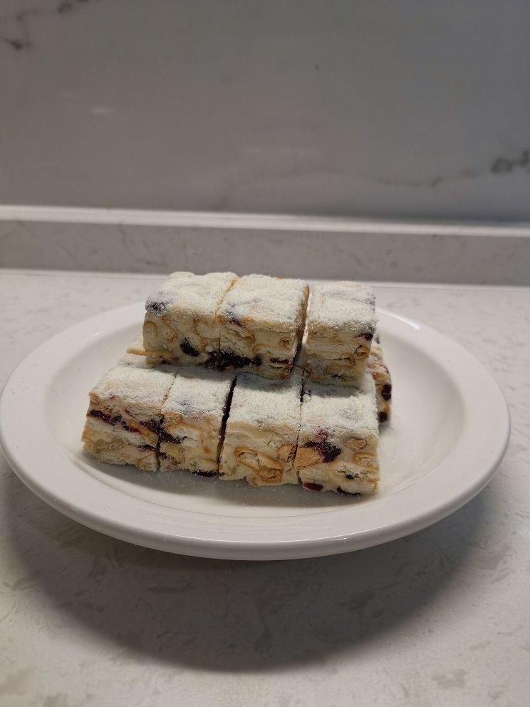 雒城雁做的网红雪花酥