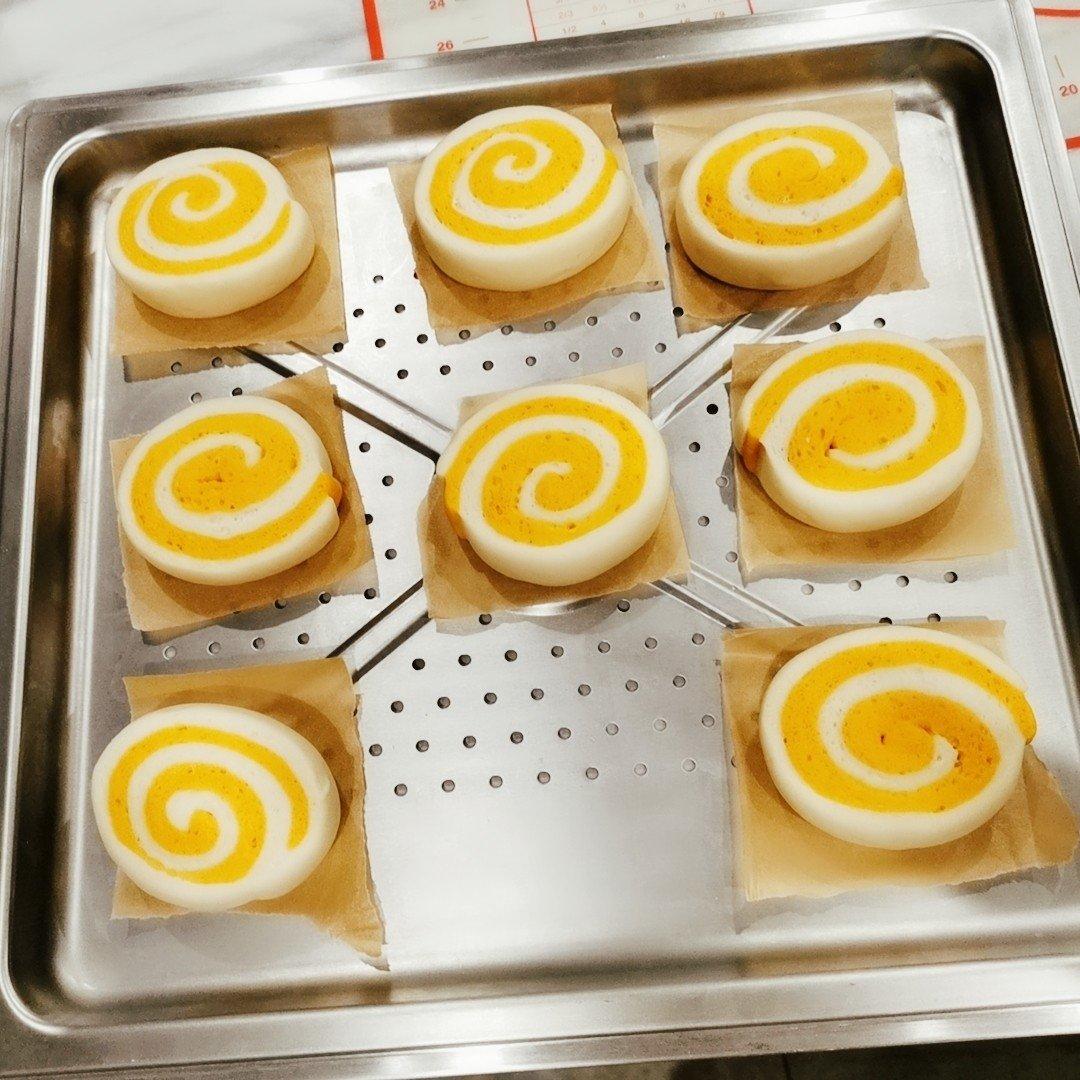 Q弹心形南瓜馒头
