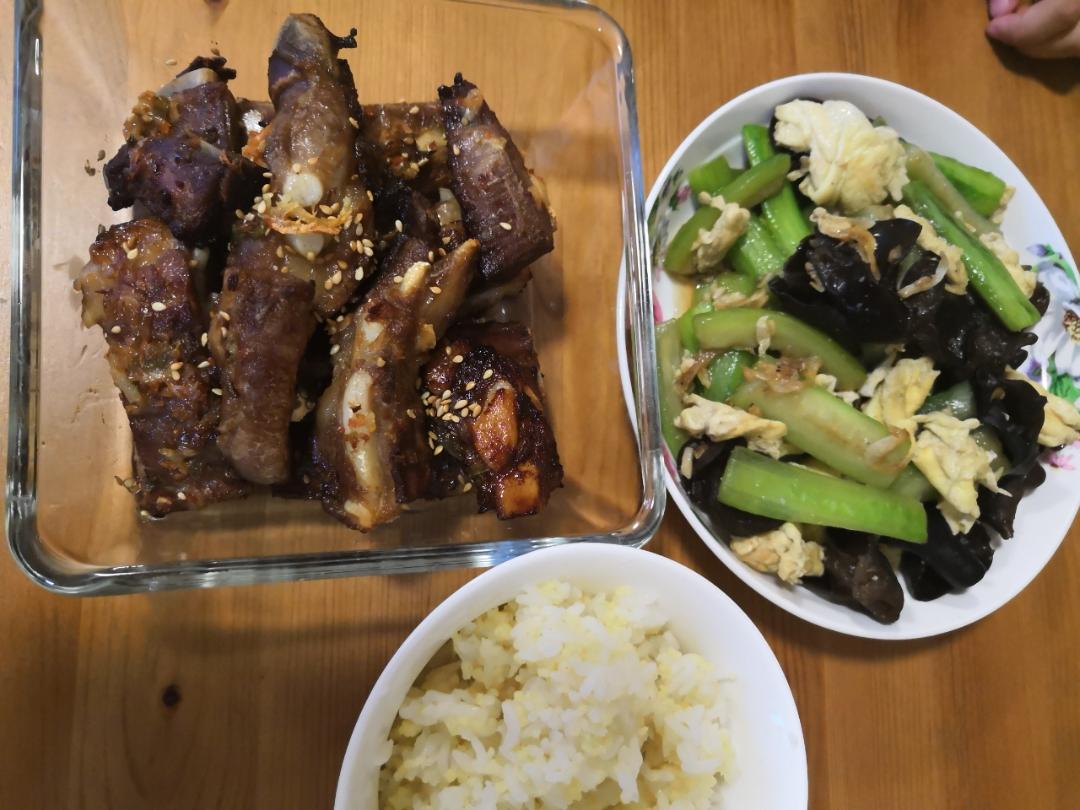 香到骨头里的蒜香排骨（烤箱）