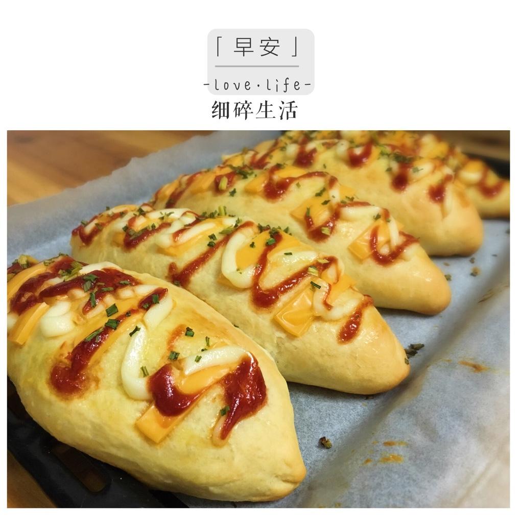 葱香芝士面包
