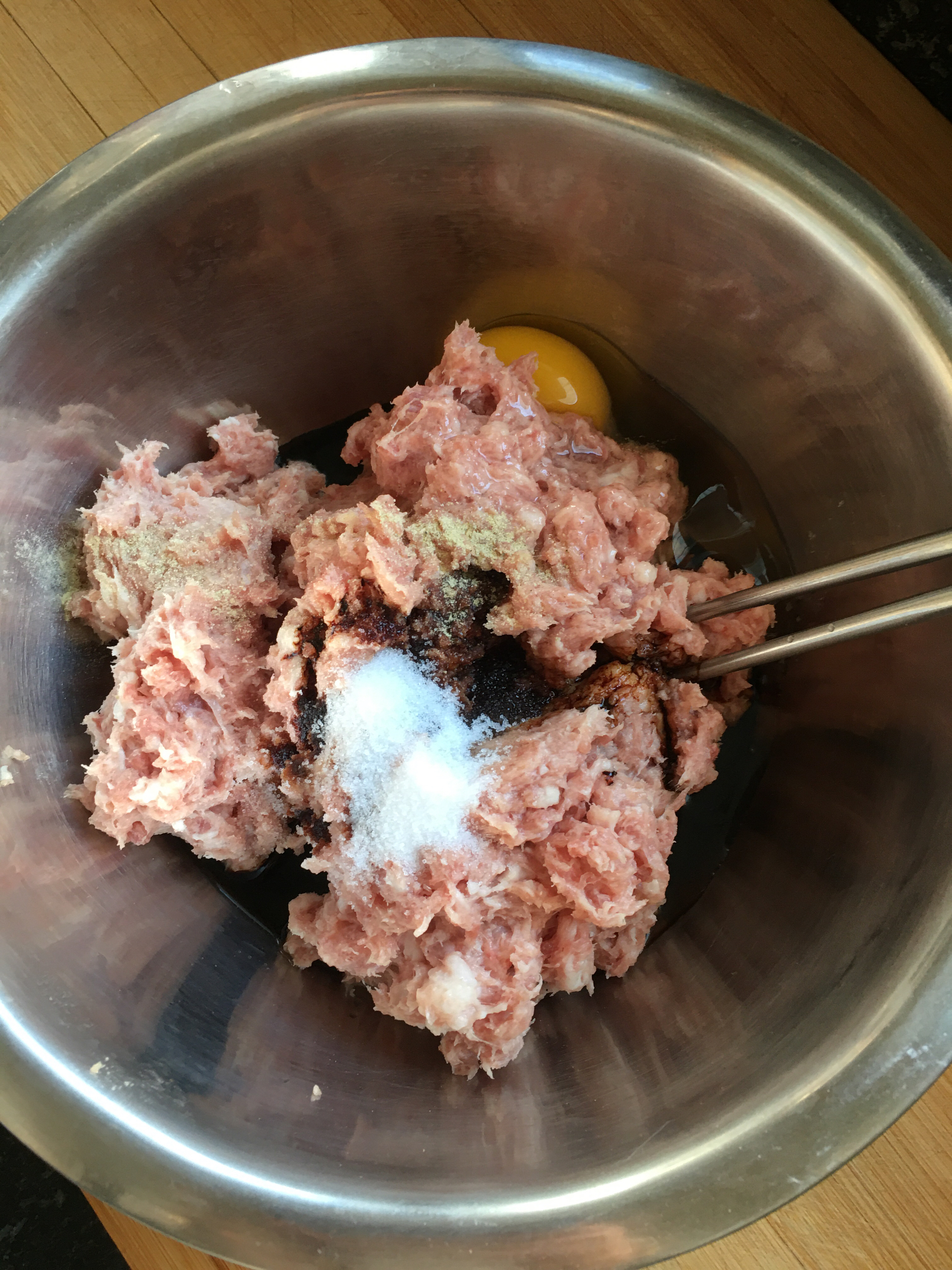 鲜美多汁༄「茴香猪肉馅儿」༄的做法 步骤4