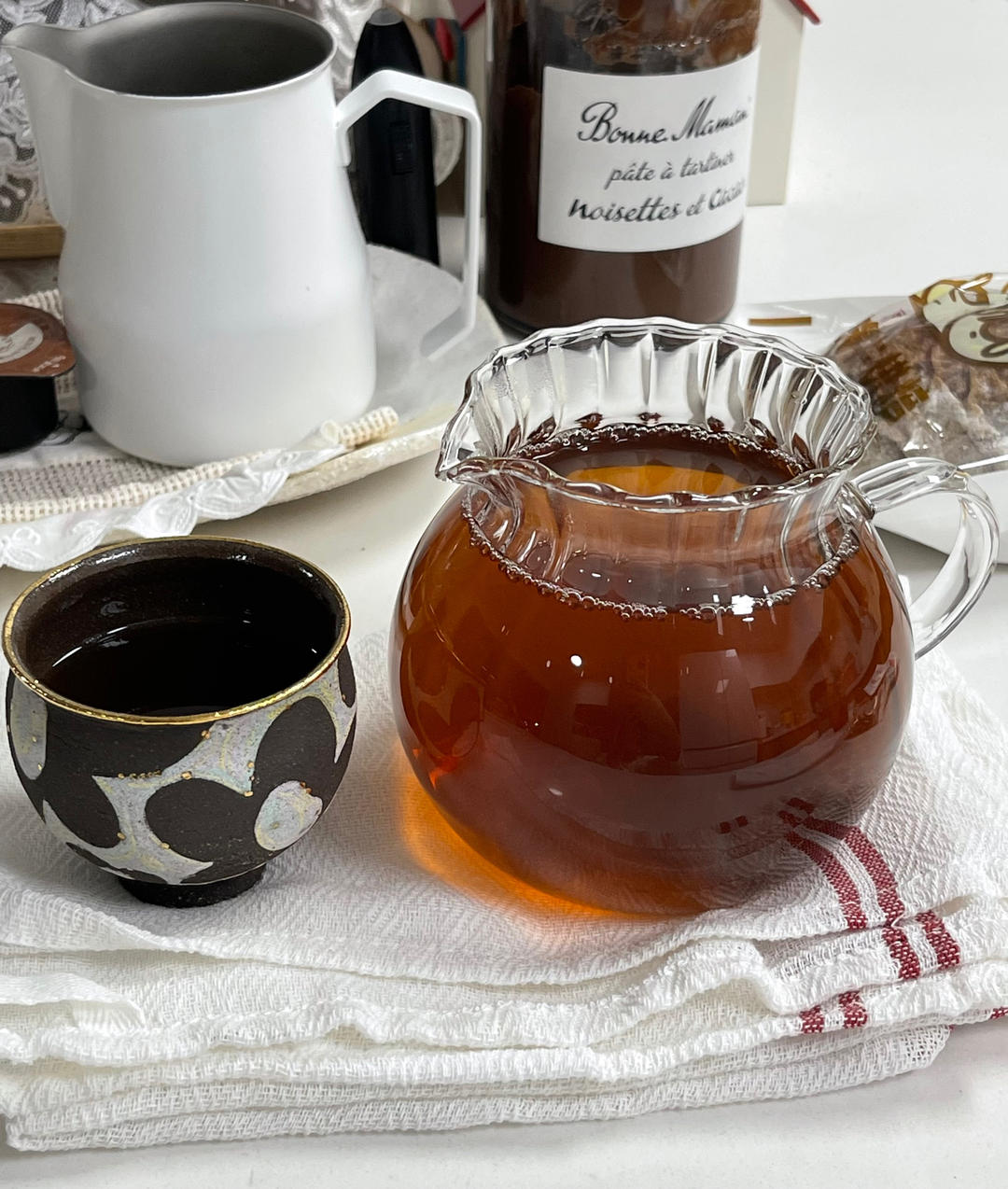 拉面店的美味红枣茶