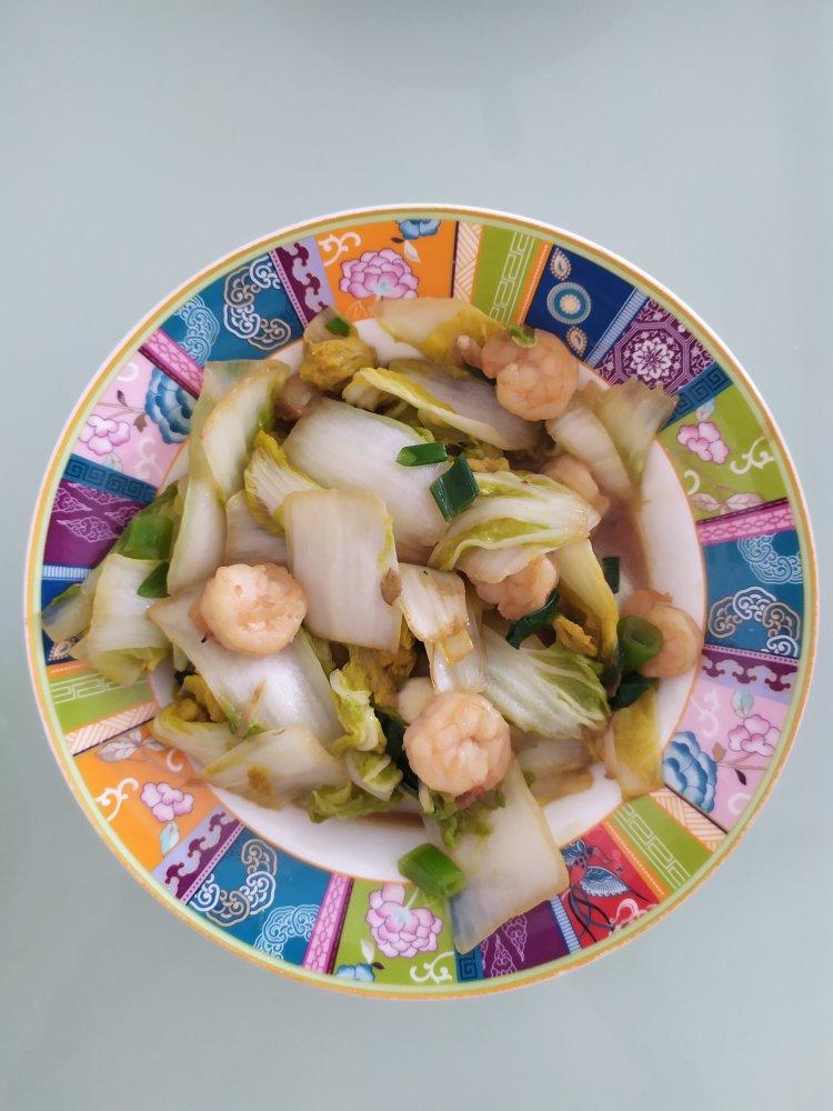 香菇虾仁炒白菜