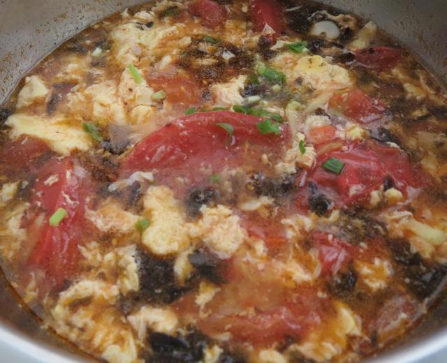 番茄紫菜鸡蛋汤的做法