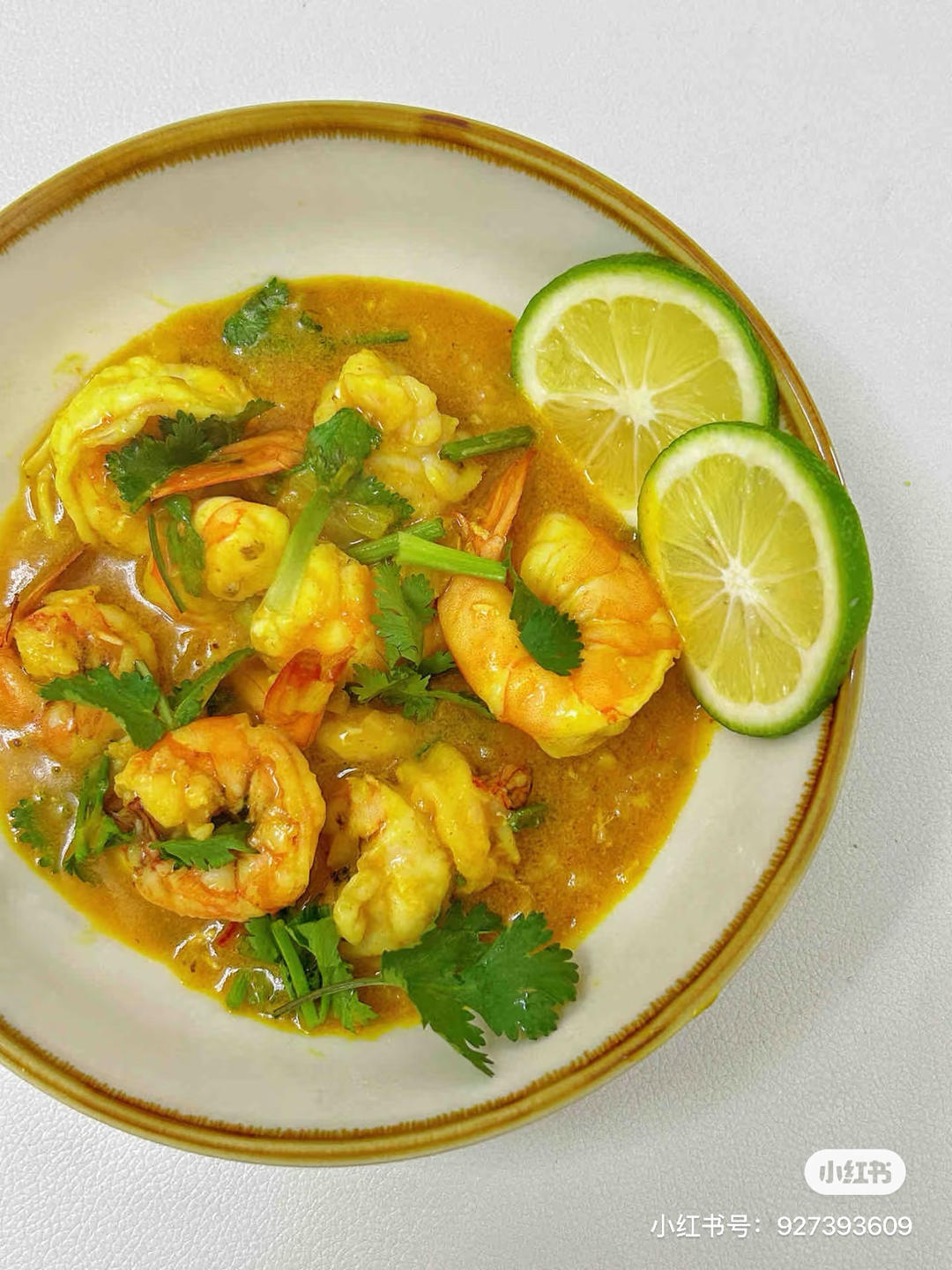 babycarrot的泰式咖喱虾