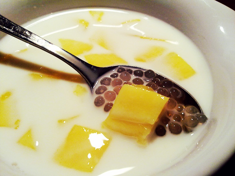 芒果牛奶西米露