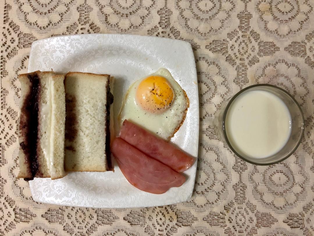 非常好吃的～紫米奶酪包（美味三明治）
