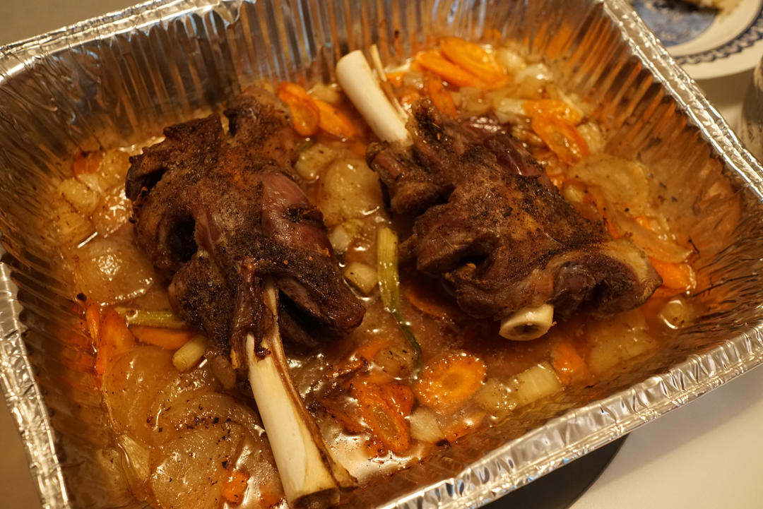 法式烧羊腱 Lamb Shanks en Papillote