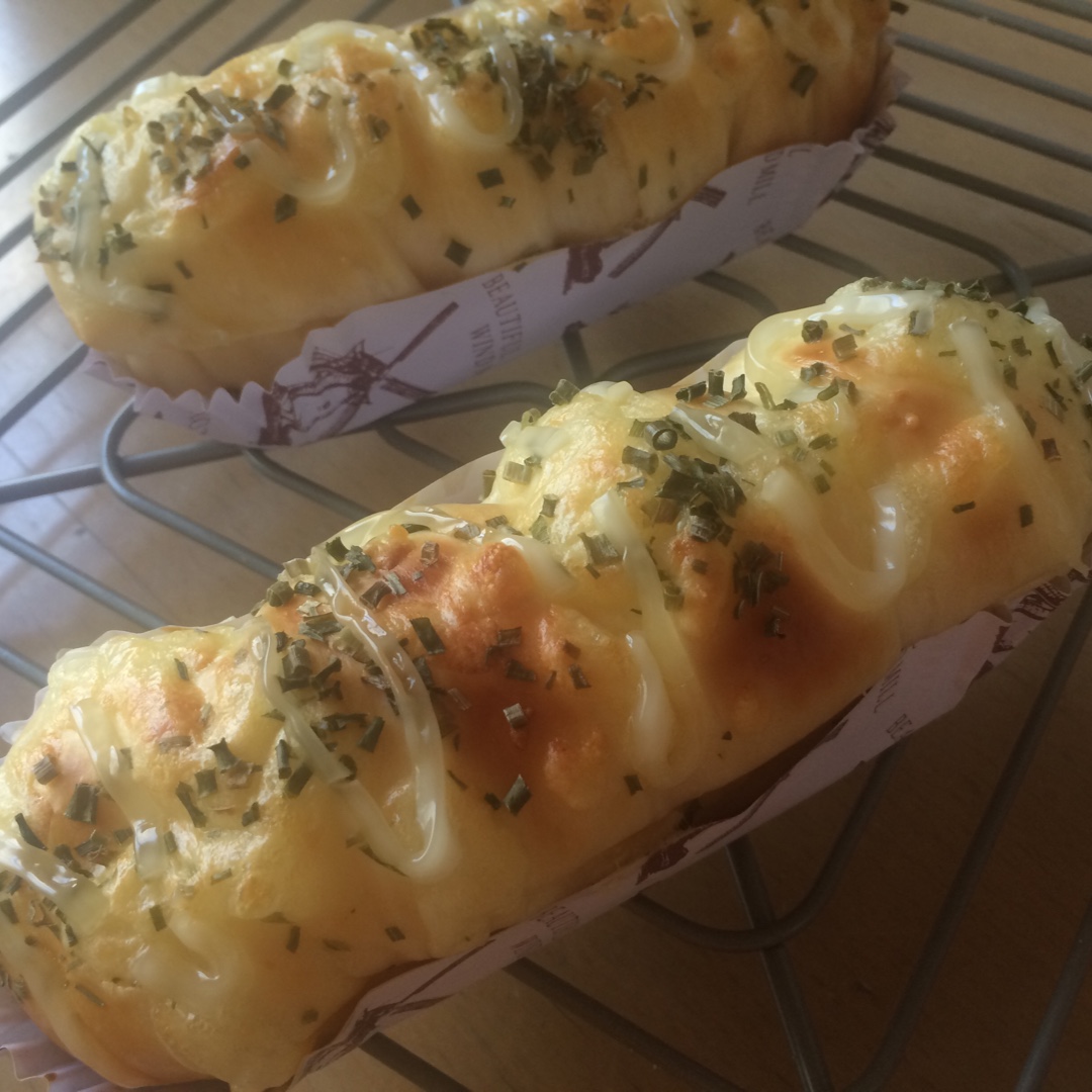 香葱芝士面包条