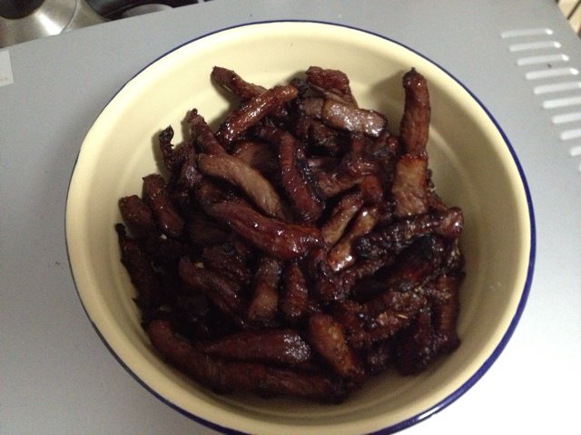 快手烤牛肉干