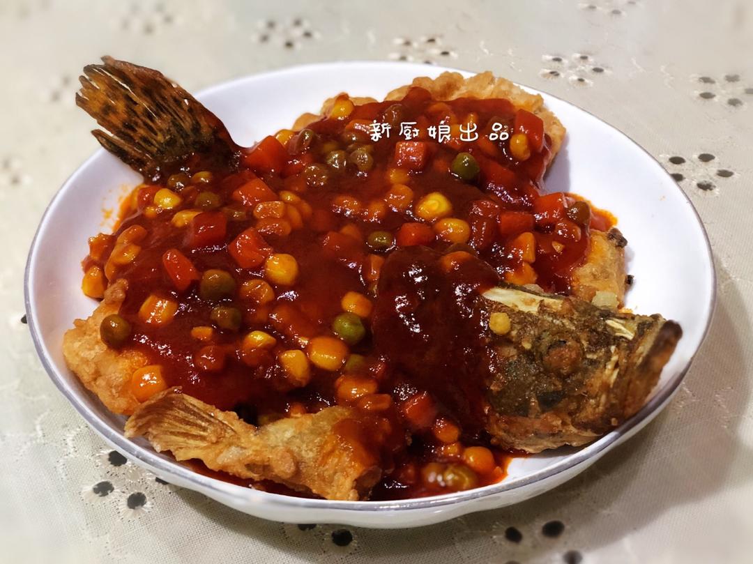 年菜必学【松鼠桂鱼】，给你多动图食谱，不信你学不会！（孔瑶原创食谱）