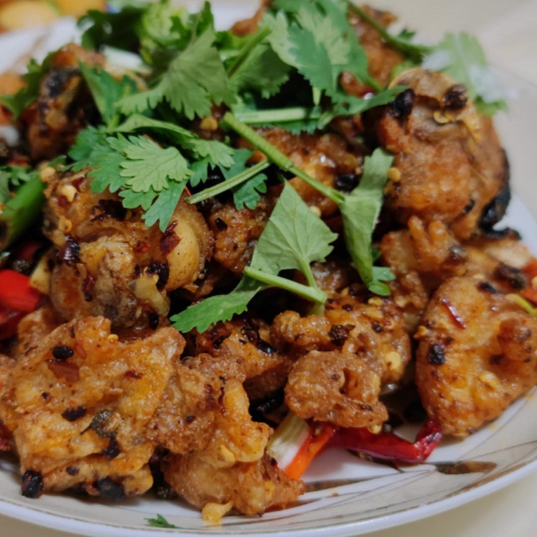 家庭版辣子鸡块的做法