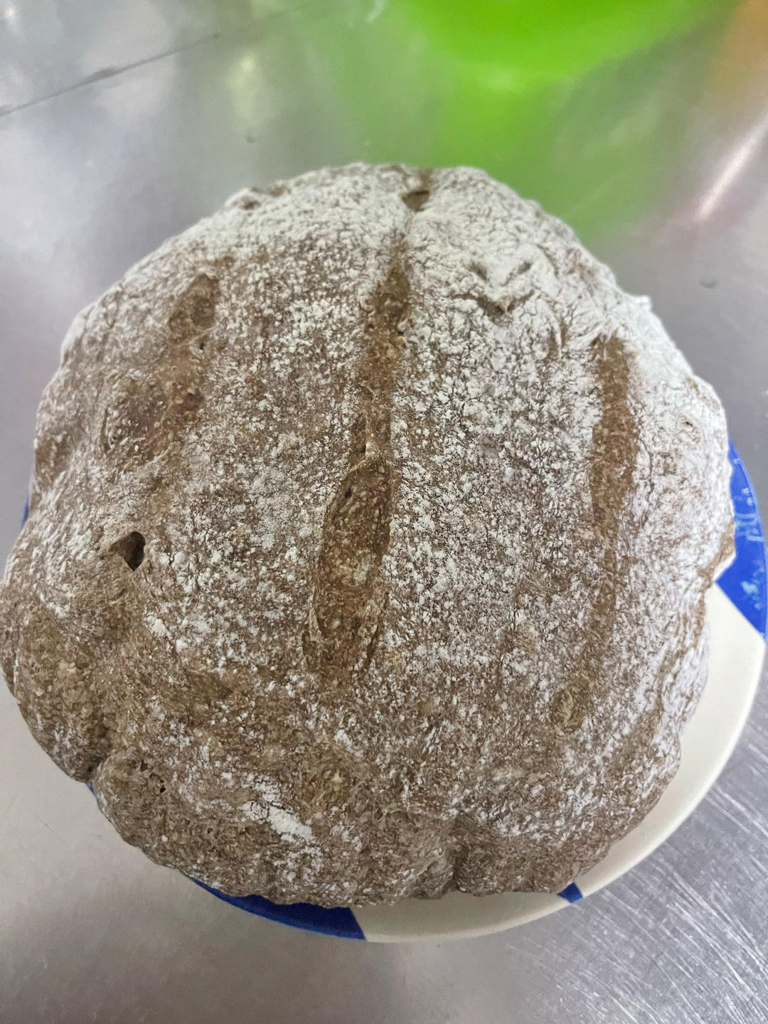 免揉全麦欧包（有嚼劲）