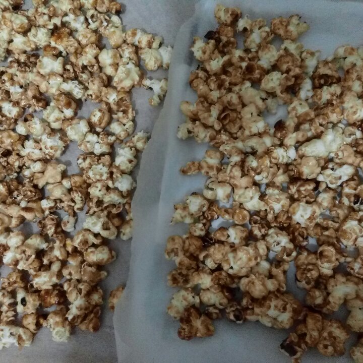 焦糖爆米花