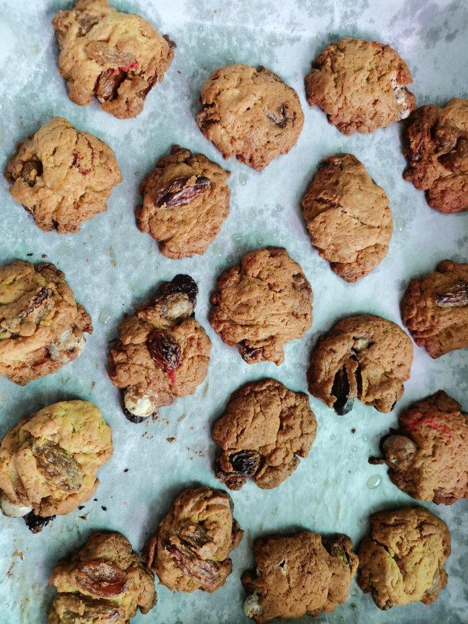 素食版葡萄巧克力软曲奇