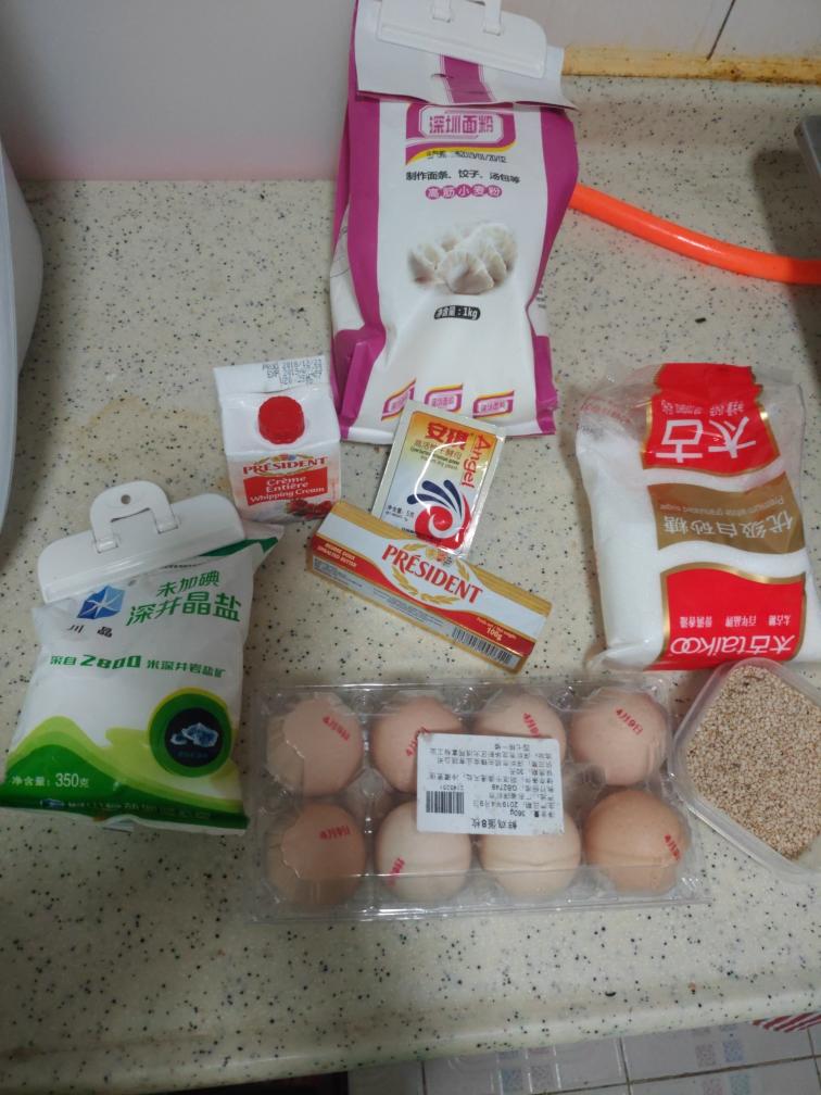 纯奶手撕吐司的做法 步骤1