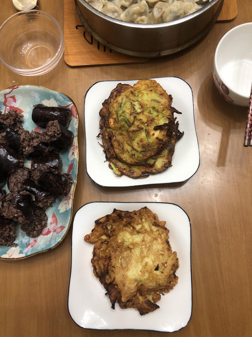 西葫芦丝饼