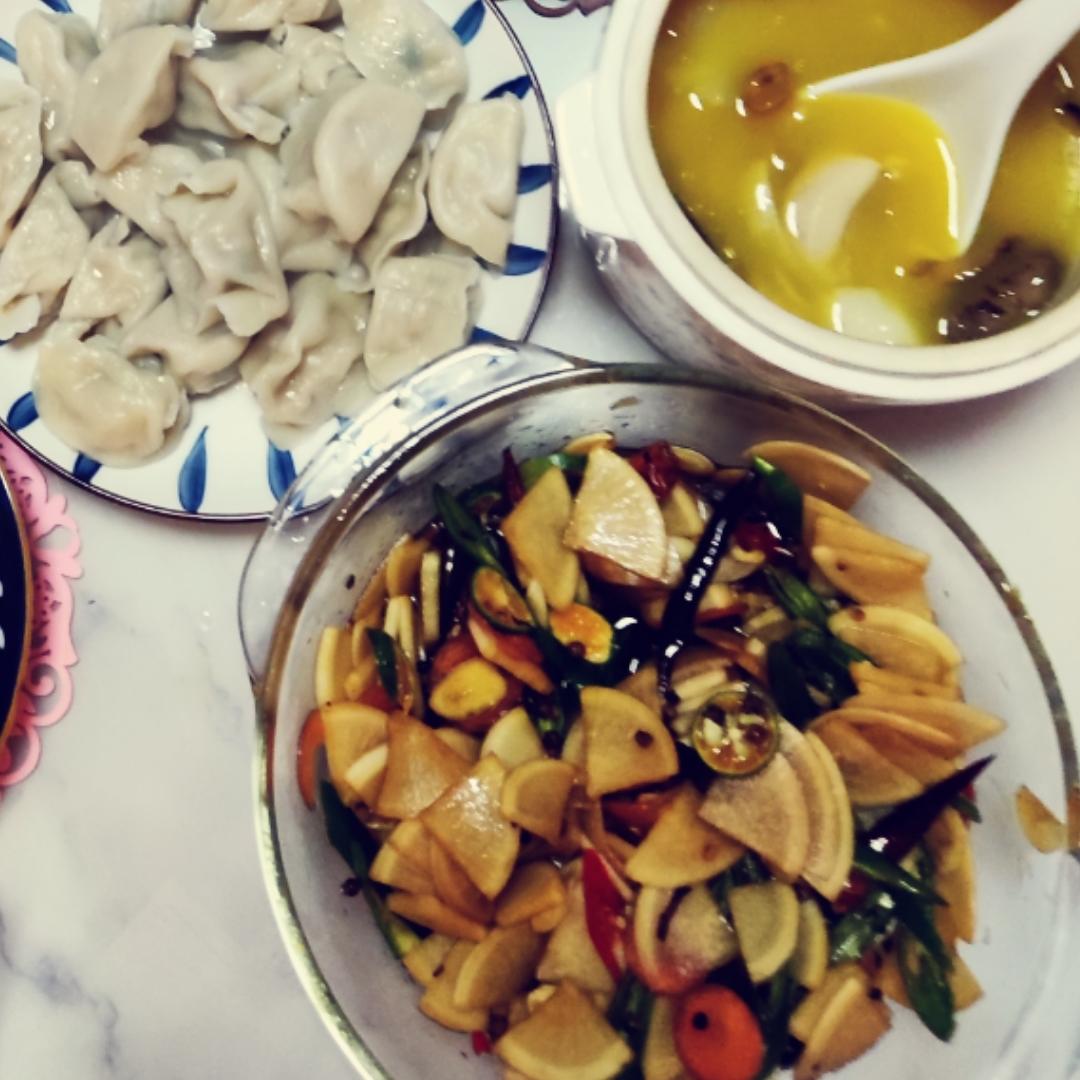 超下饭的“炝腌萝卜”