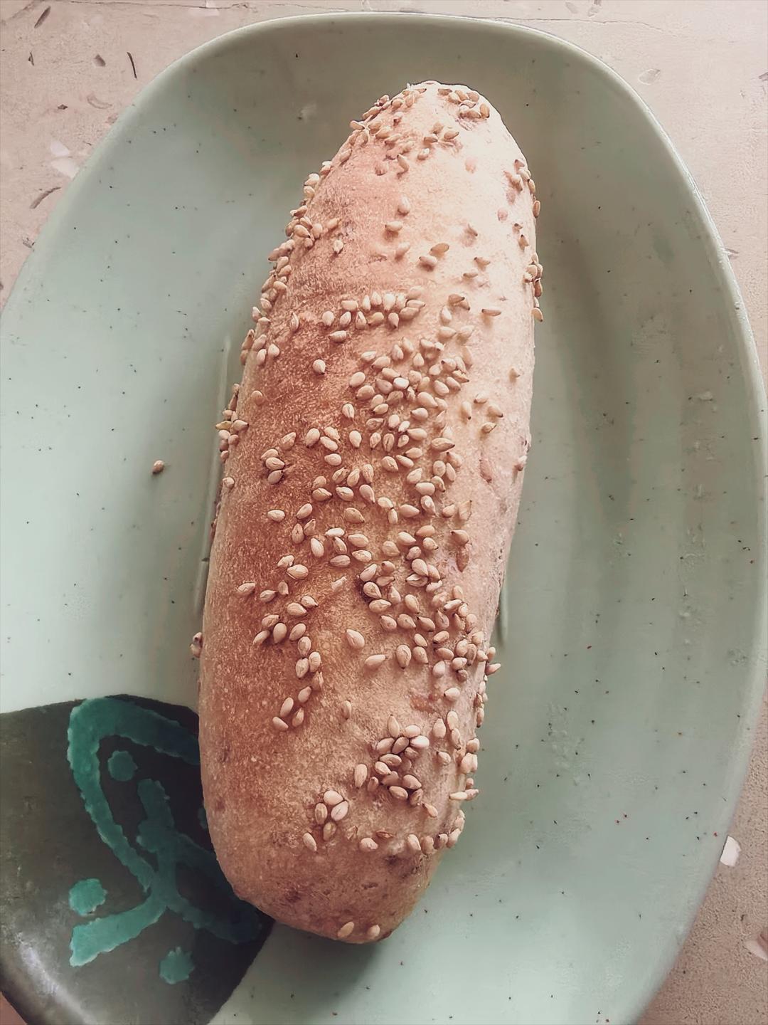 亚麻籽全麦三明治