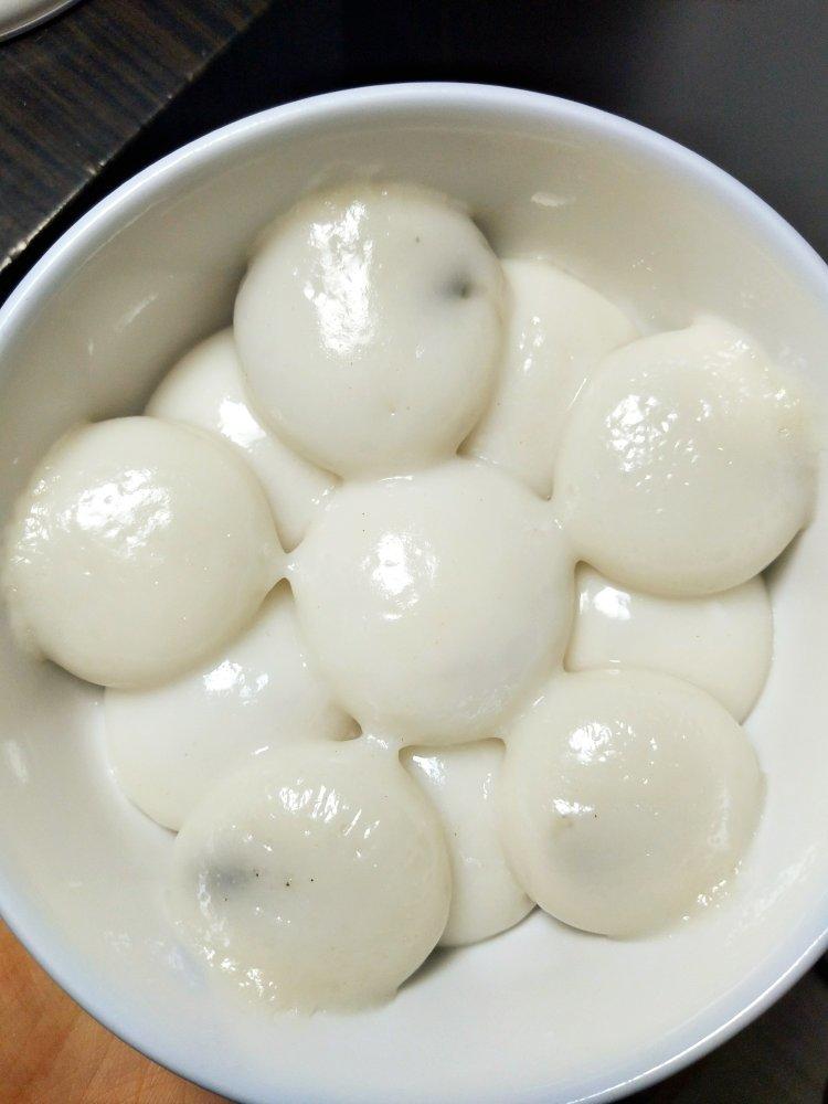 超简单甜品-拉丝蒸汤圆-夹心糯米球［宿舍甜品/宿舍便食］