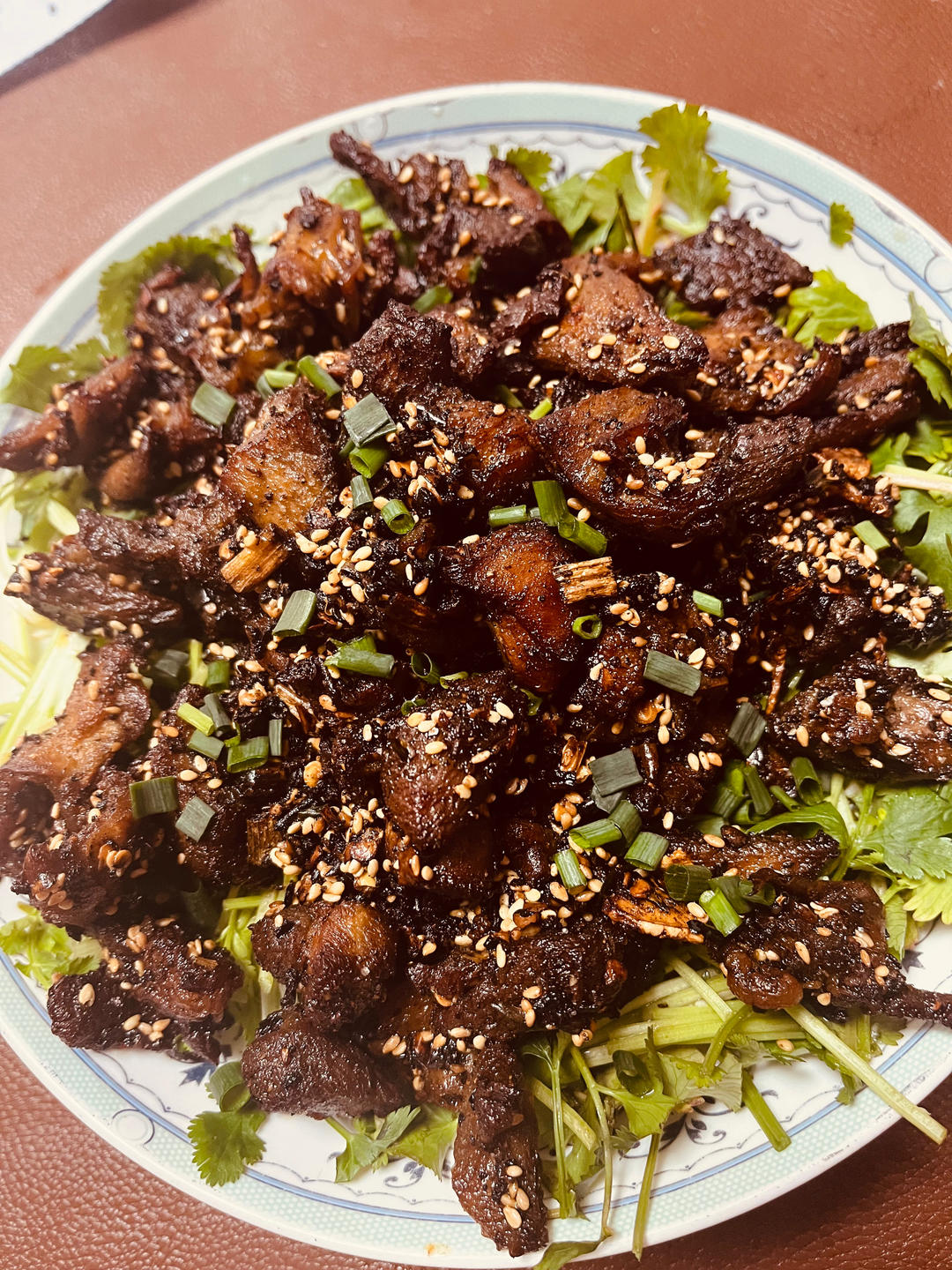 吃不到膻味的比烧烤更好吃的孜然羊肉🐏