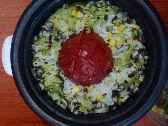 整个番茄饭