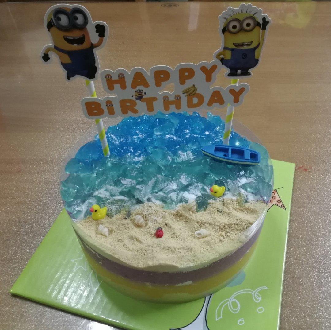 海洋酸奶慕斯蛋糕