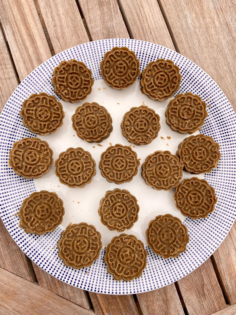 小美版～带皮绿豆糕