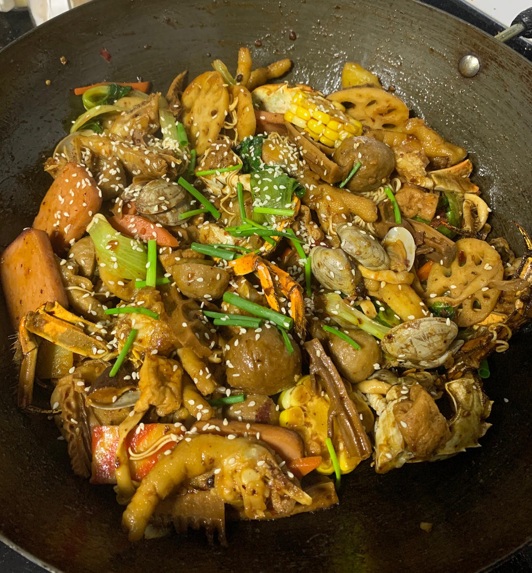 详细步骤制作麻辣香锅—香辣蟹