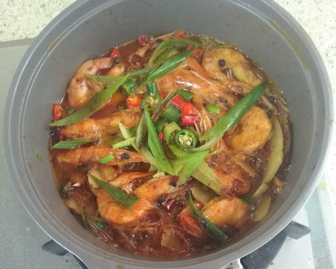 水煮盆盆虾