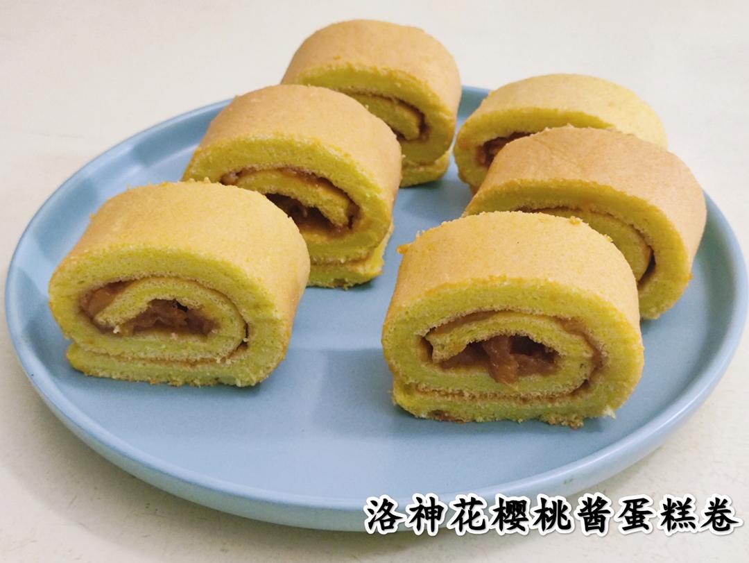 草莓酱蛋糕卷