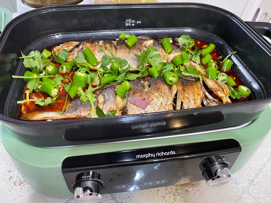 家庭版香辣烤鱼--越煮越香