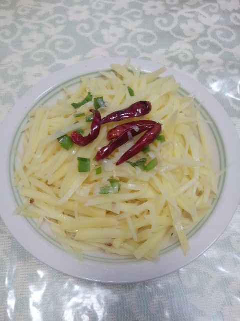 凉拌土豆丝