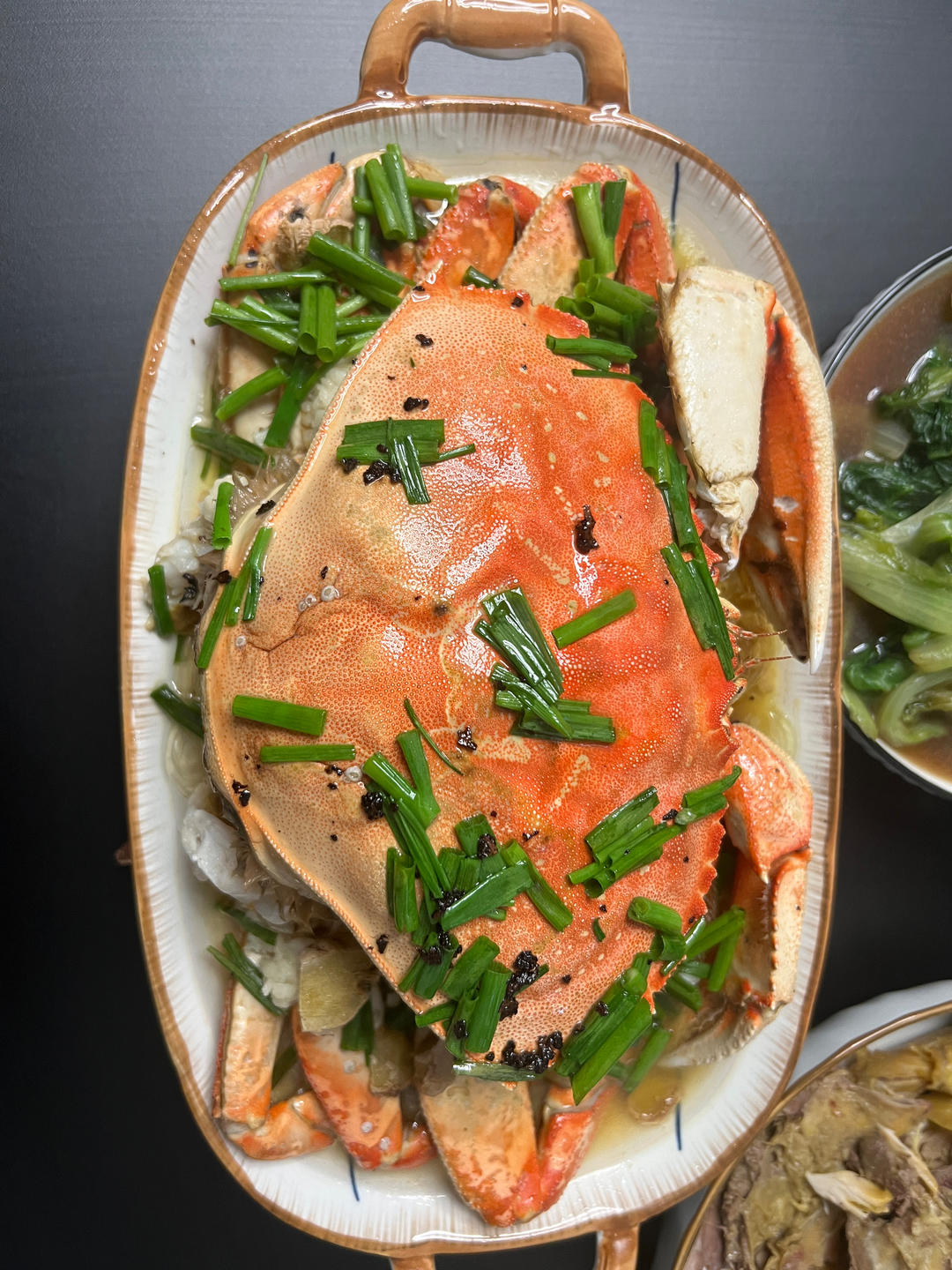 宴客葱油太子蟹～珍宝蟹