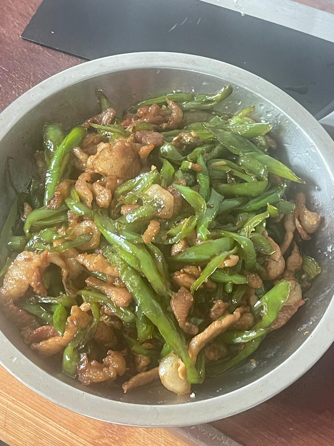 堂妈小厨——辣椒炒肉丝