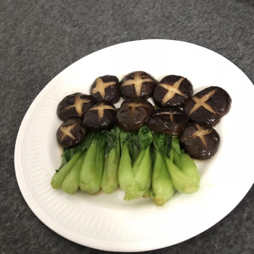 香菇青菜的做法