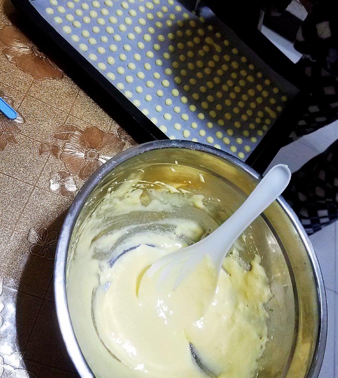 入口即化的无添加蛋黄溶豆