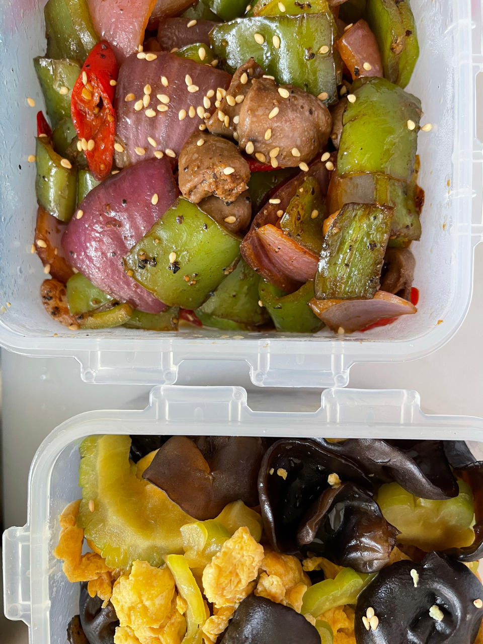 爆炒鸡心