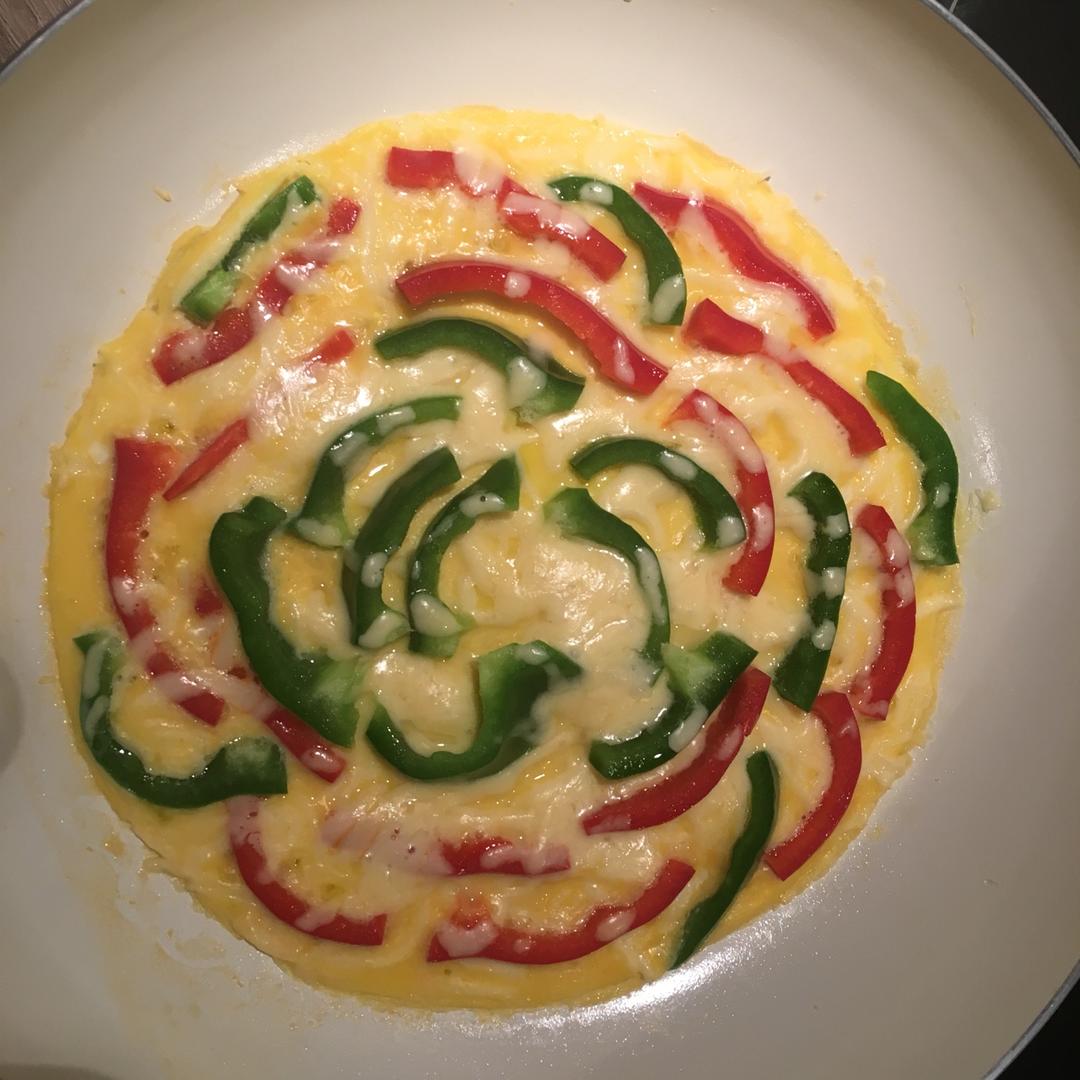 披萨蛋（快速早餐）