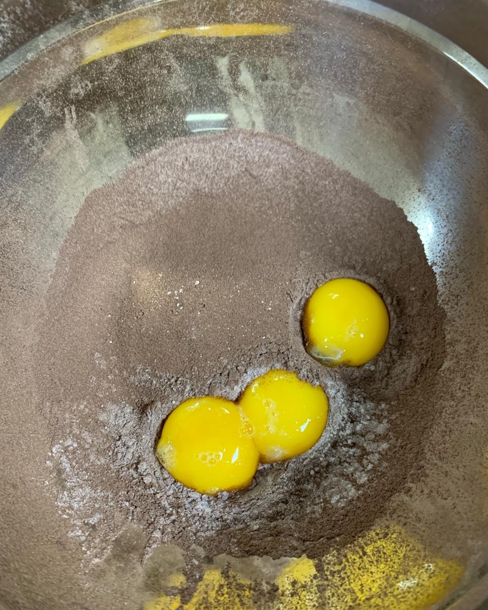 巨好吃的巧克力古早蛋糕