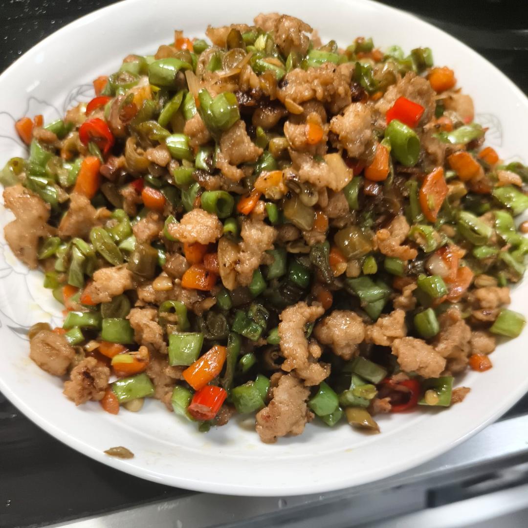 长豇豆肉末