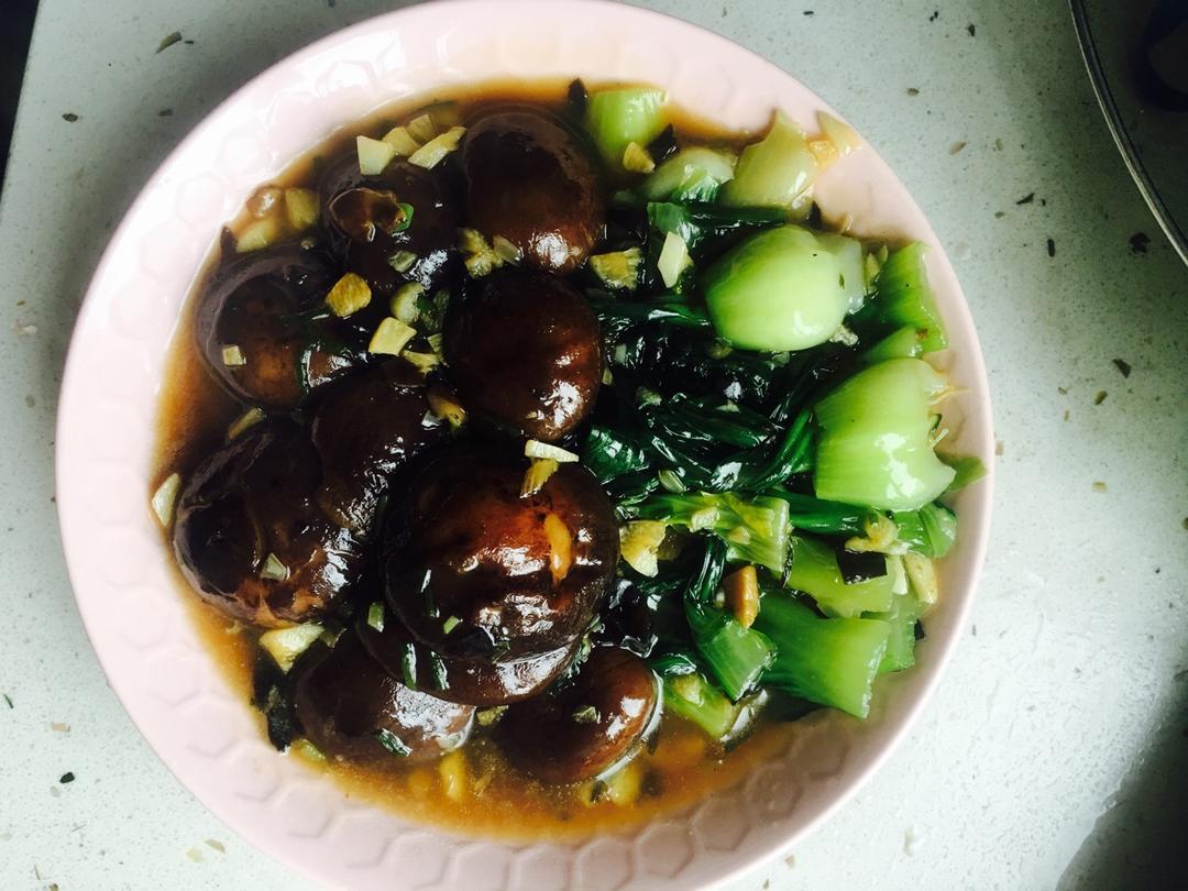 蚝油香菇小油菜