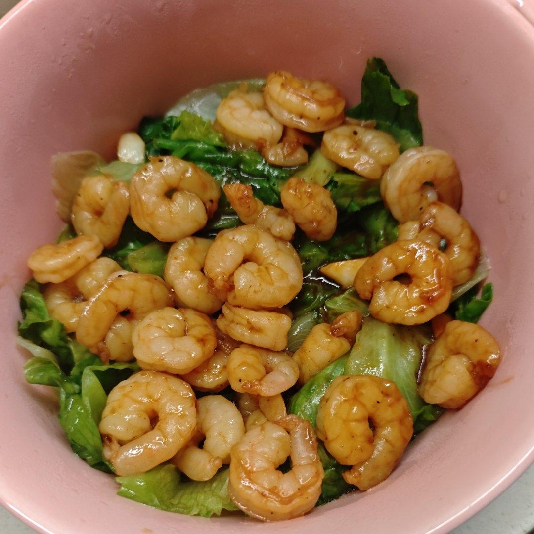 虾仁西生菜