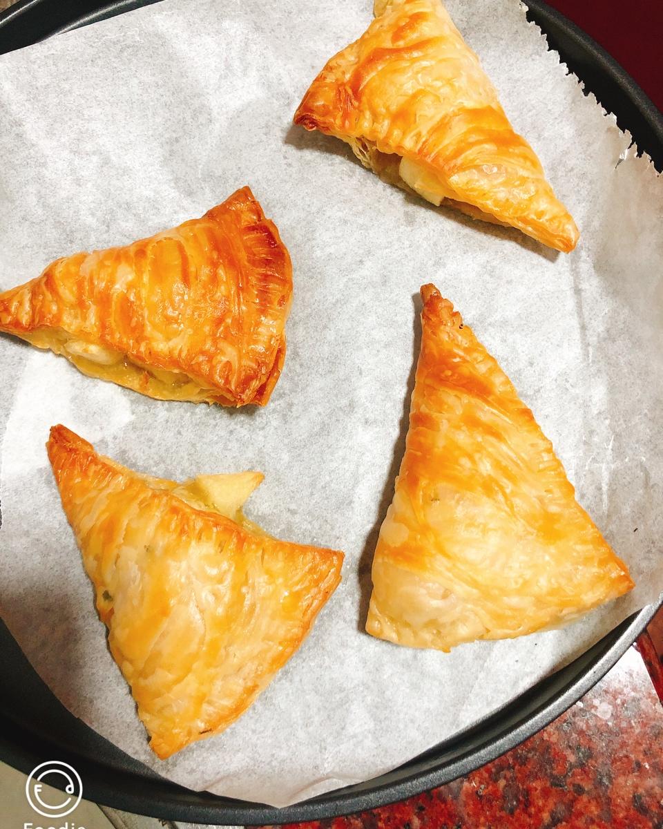 手抓饼版苹果派
