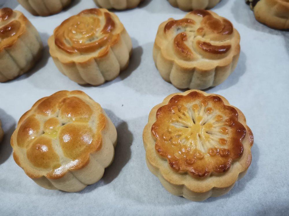 豆沙月饼（低油少糖甜而不腻）