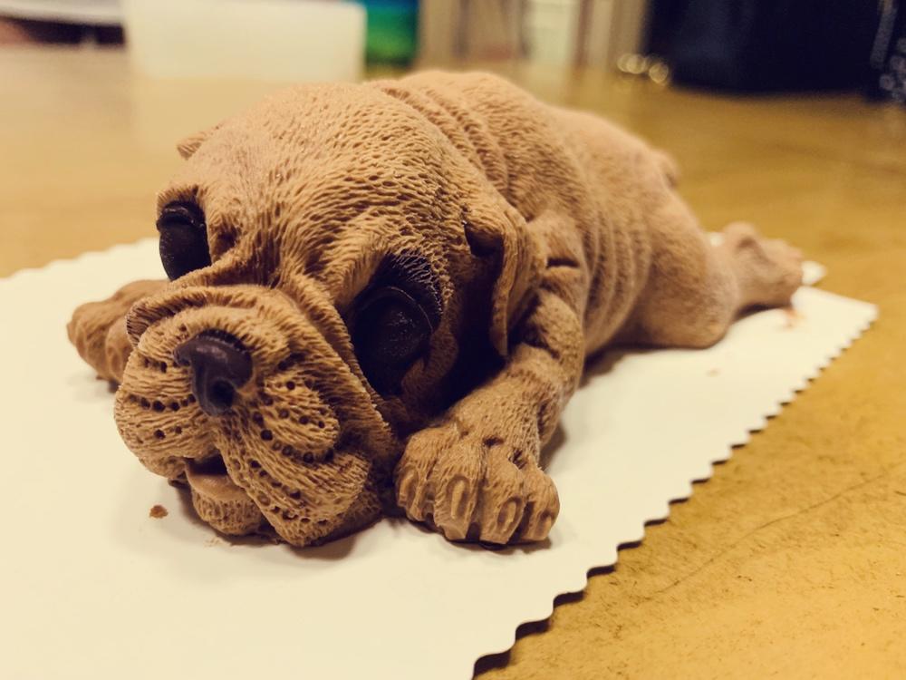 网红沙皮狗慕斯蛋糕